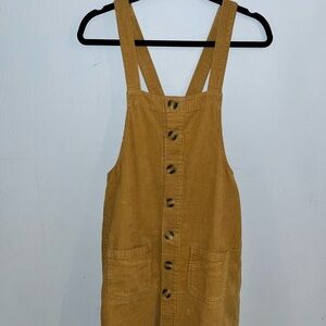 Blue Spice | Dresses | Blue Spice Corduroy Dark Green Jumper Bib Dress With  Pockets Womens M | Poshmark